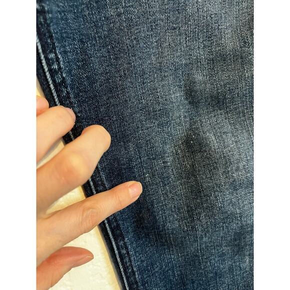 Mother Runaway Step Fray Flared Jeans Manana Mi Amor 28 - Picture 5 of 9